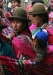 Peruvian women, Sunday parade, Cusco
