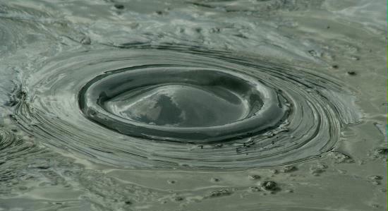 Boiling mud-pool