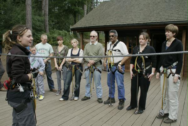Going Ape, Delamere Forest, 5th Sep 2010