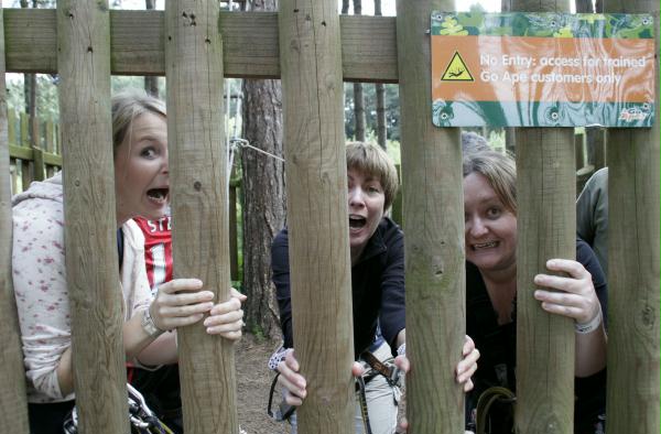 Going Ape, Delamere Forest, 5th Sep 2010