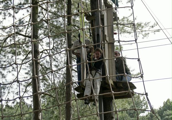 Going Ape, Delamere Forest, 5th Sep 2010