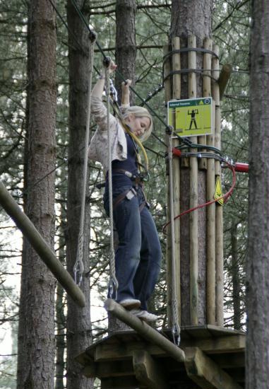 Going Ape, Delamere Forest, 5th Sep 2010