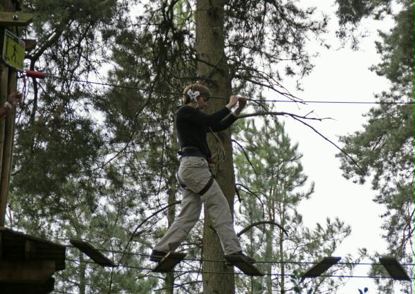 Going Ape, Delamere Forest, 5th Sep 2010