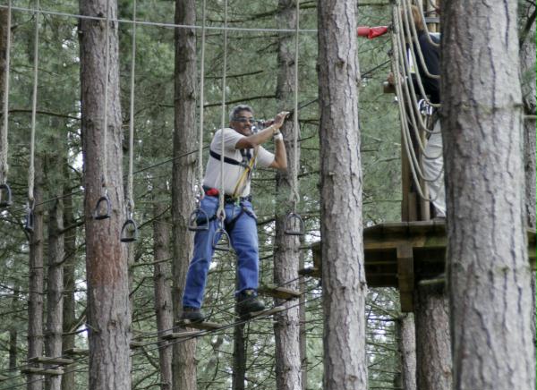 Going Ape, Delamere Forest, 5th Sep 2010