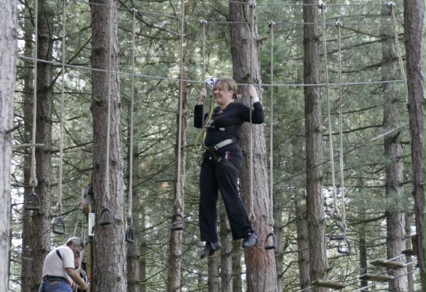 Going Ape, Delamere Forest, 5th Sep 2010