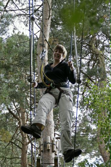 Going Ape, Delamere Forest, 5th Sep 2010