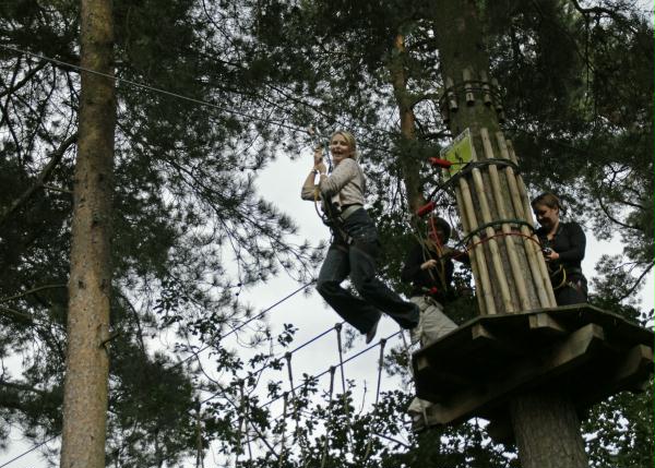 Going Ape, Delamere Forest, 5th Sep 2010