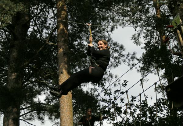 Going Ape, Delamere Forest, 5th Sep 2010