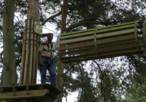 Going Ape, Delamere Forest, 5th Sep 2010