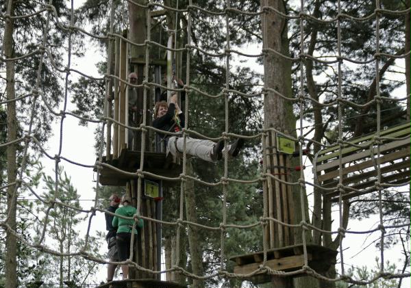 Going Ape, Delamere Forest, 5th Sep 2010