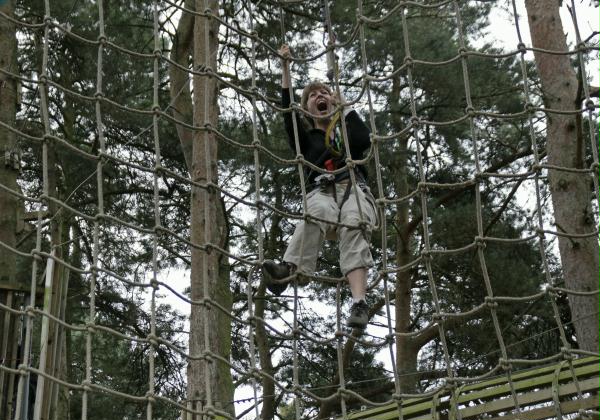 Going Ape, Delamere Forest, 5th Sep 2010