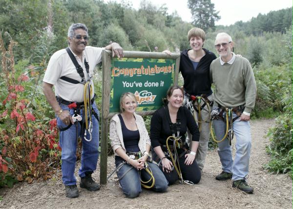 Going Ape, Delamere Forest, 5th Sep 2010